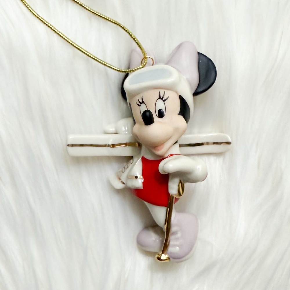 Lenox 2020 Season For Skiing Minnie Ornament
